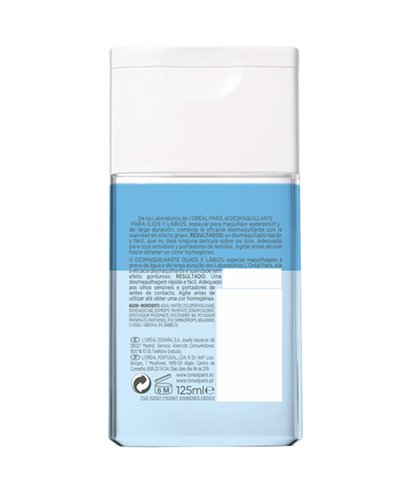 L Oreal Paris Cleanser Desmaquillante Ojos Labios 000 8411300048043 Back