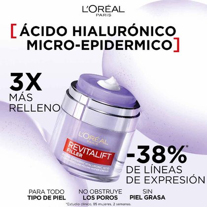 Gel Crema Rellenador Revitalift Filler Con Cido Hialurnico 02