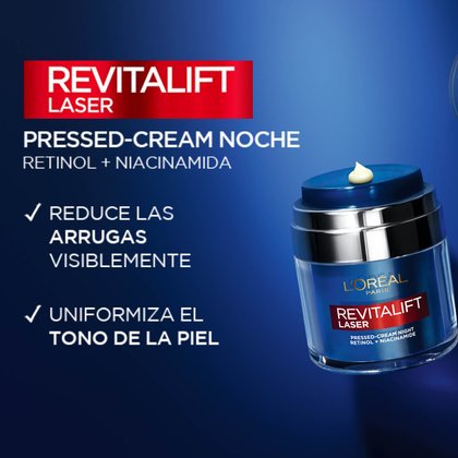 Revitalift Laser Crema Noche Retinol Niacidamida Detalle 2