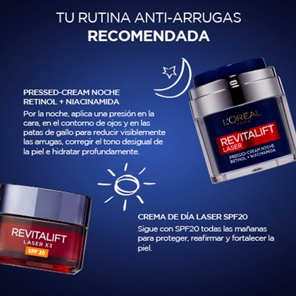 Revitalift Laser Crema Noche Retinol Niacidamida Detalle 4