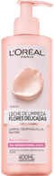 Leche De Limpieza Pieles Secas Flores Delicadas