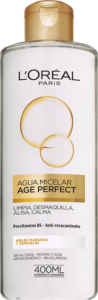 Cuidado De La Piel Agua Micelar Pieles Secas Age Perfect